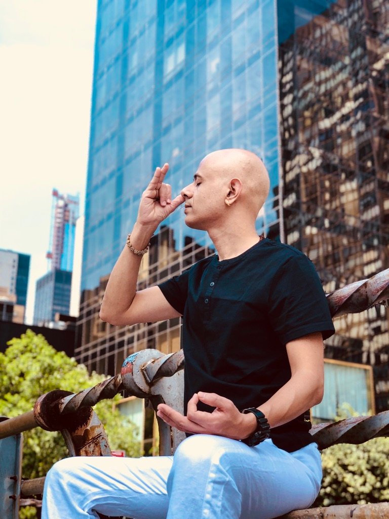 Prashant Patel Cyclic Meditation Corporate Yoga Master